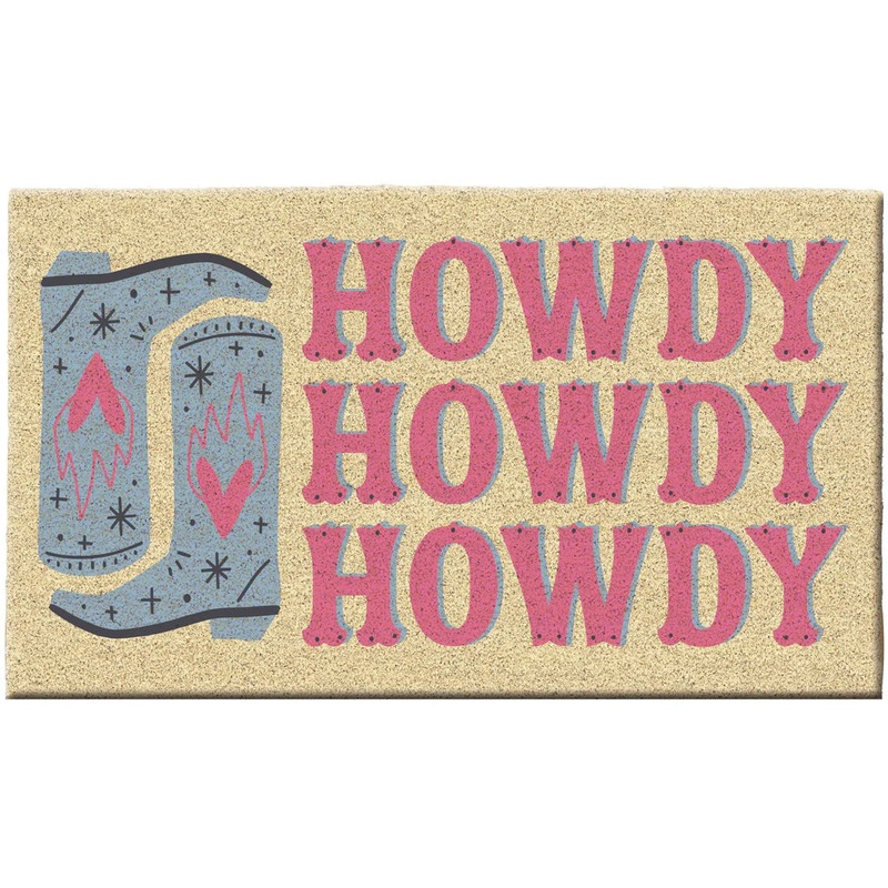DII Doormat: Howdy Howdy Howdy