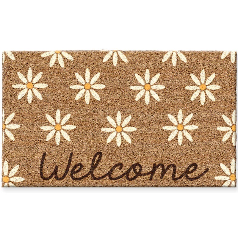 DII Doormat: Welcome Daisies