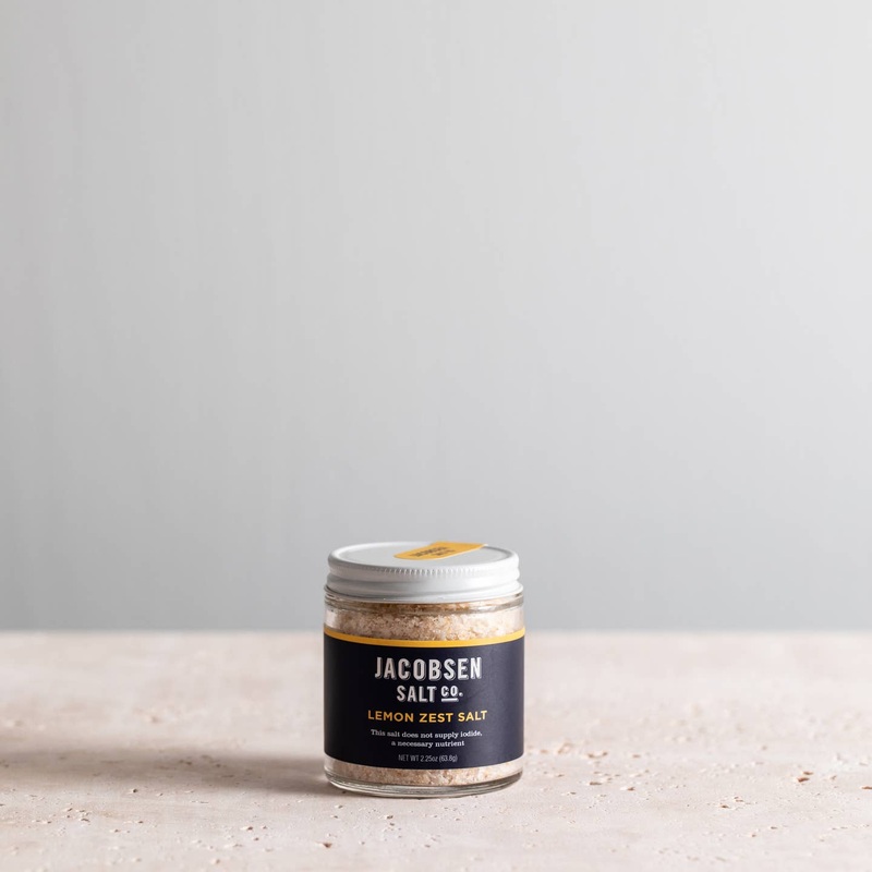 Jacobsen Salt Co. Lemon Zest Infused Salt