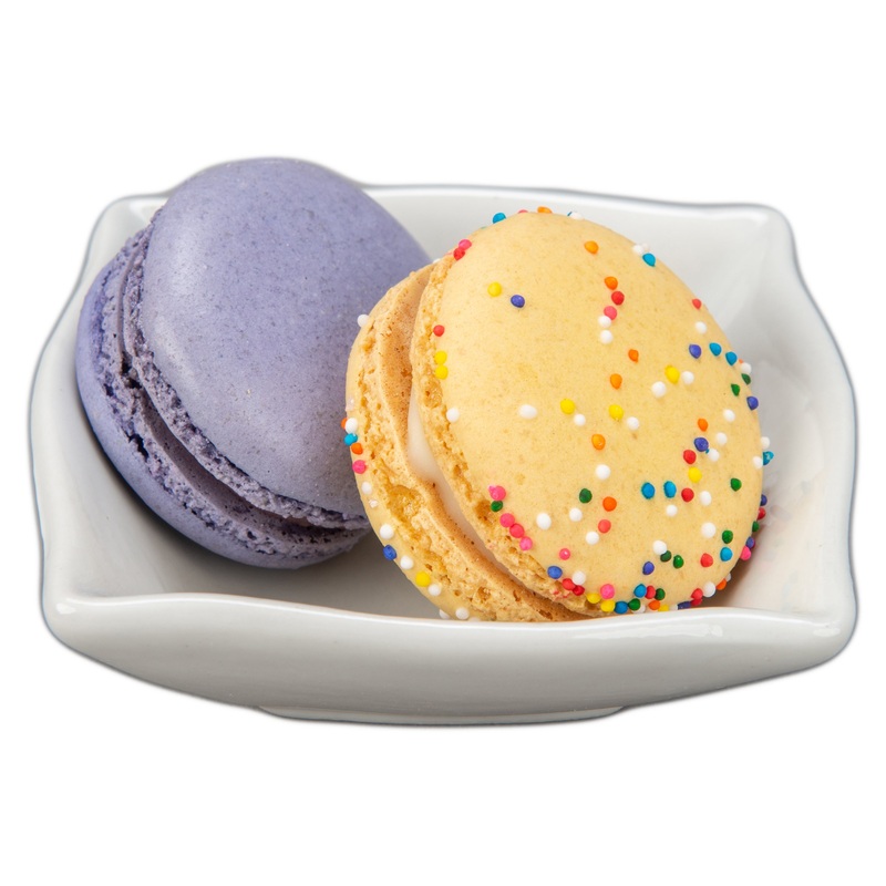 BIA Scalloped Square Dishes (Set of 4): 3 oz.