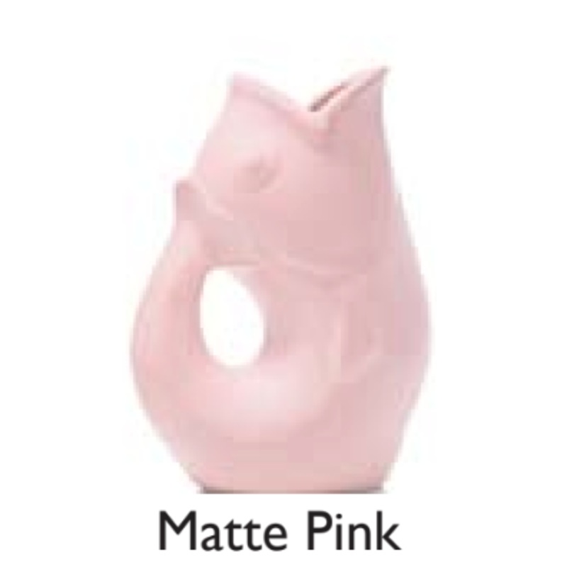 Gurgle Pot: Matte Pink
