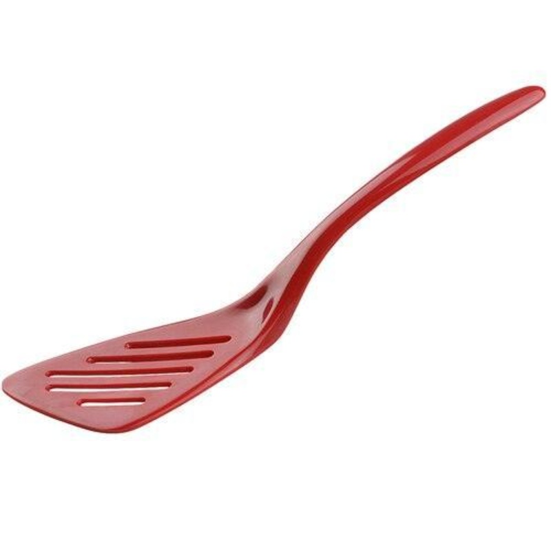 Hutzler Melamine Mini Slotted Turner: Red