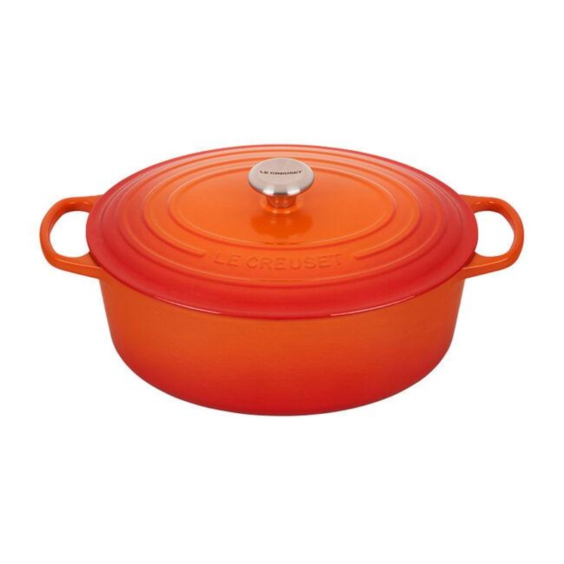Le Creuset Oval Dutch Oven: 8 QT, Flame