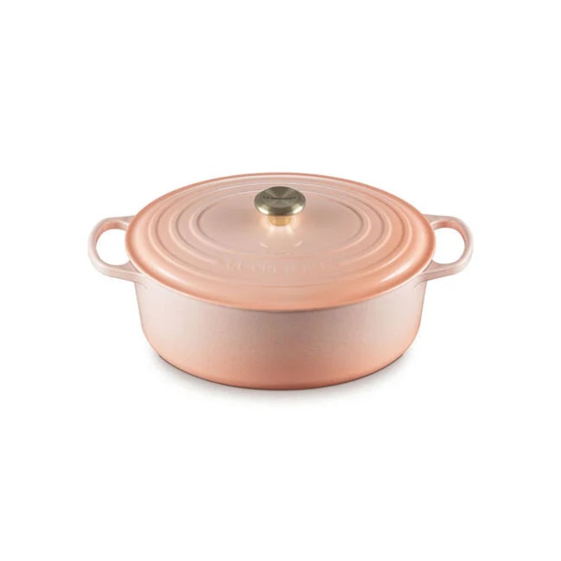 Le Creuset Oval Dutch Oven: 8 QT, Peche