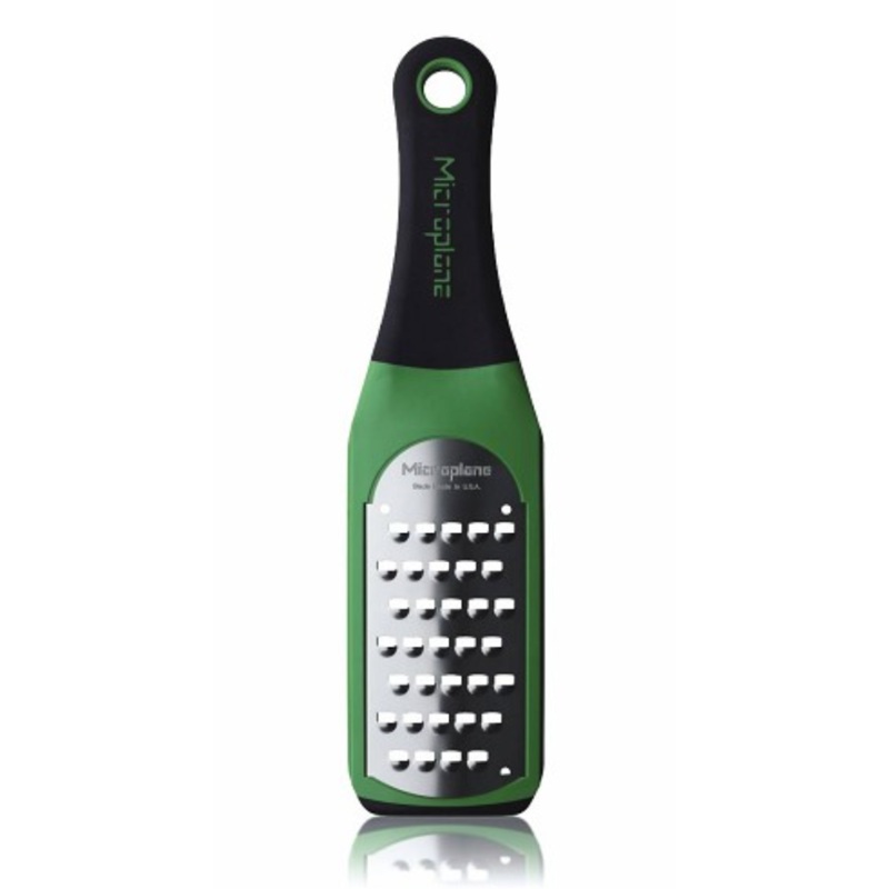 Microplane Artisan Series Grater: Extra Coarse, Green