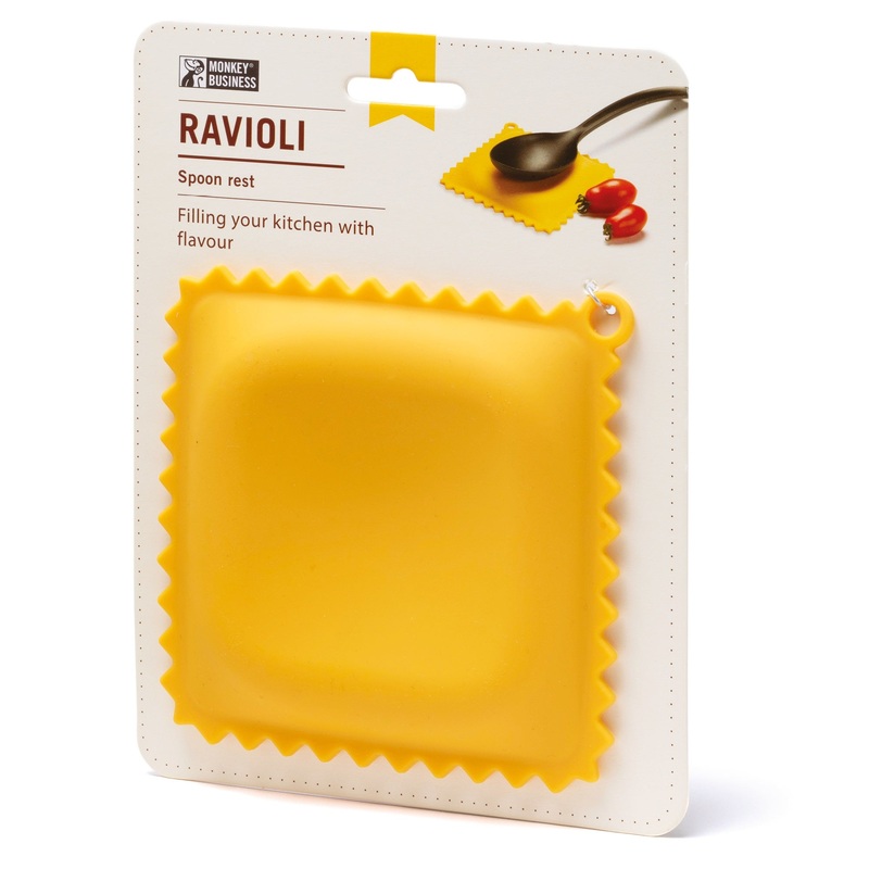 Monkey Business Spoon Rest: Ravioli