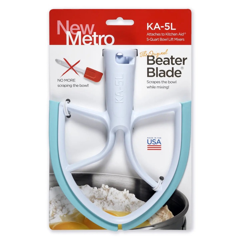 New Metro BeaterBlade (For Bowl-Lift 5 QT Mixers): Aqua