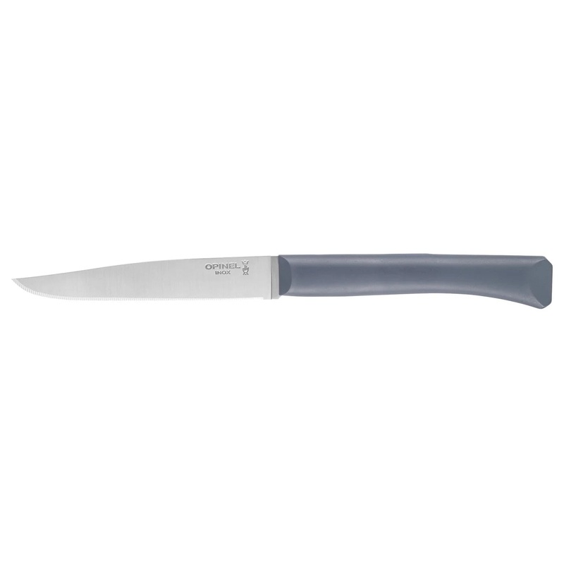 Opinel Bon Apptit+ Steak Knife: Grey