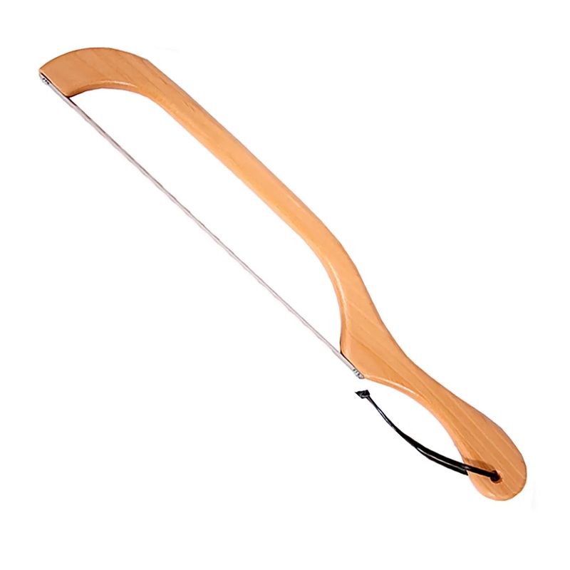 Out of the Woods of Oregon Bread & Bagel Saw / Slicer: Natural Alder Finish