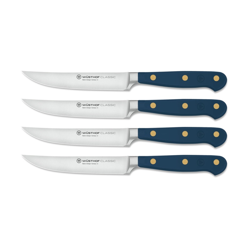 Wustof 4-pcs. Steak Knife Set 1061760406 - Wild Blueberry