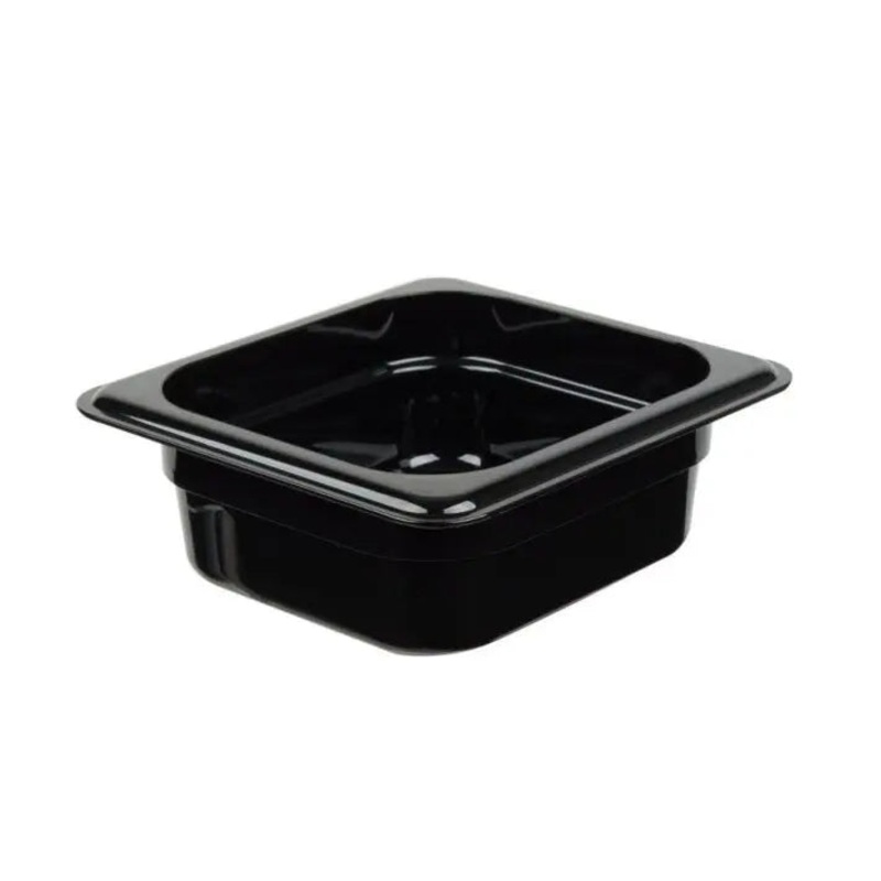 Cambro Black 1/6 Size Food Pan - 2.5" Depth 62CW110