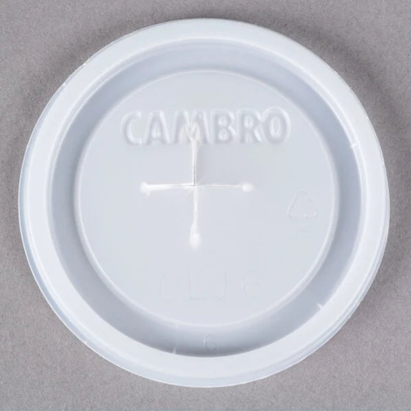 Cambro  CamLids Disposable Lid for Tumbler, 6 oz CLJ6190