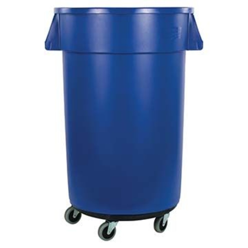 Carlisle Round Bronco Container Dolly Fits 20,32 44 & 55 Gal Containers 3691103