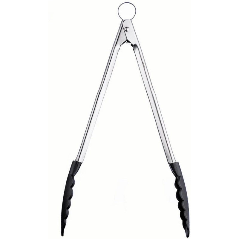 Cuisipro Locking Tongs 9.5", Silicone, High Heat, 74708602