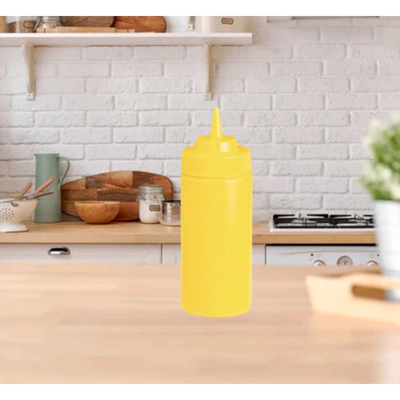 Rabco Widemouth Squeeze Bottle 16 Oz Yellow MAG6912