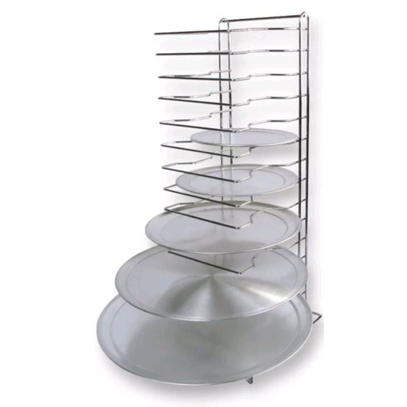 Winco Stainless Steel 15 tier Countertop Piza Rack APZT-1015