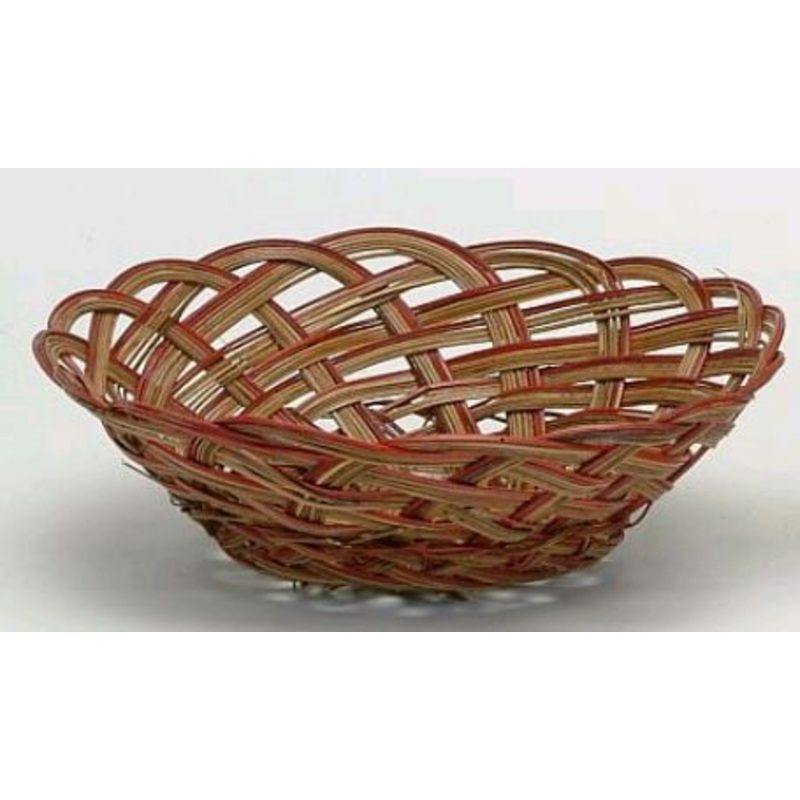 Bacon Basket Limited- Round Cocoa Midrib 10" Basket- 16/10