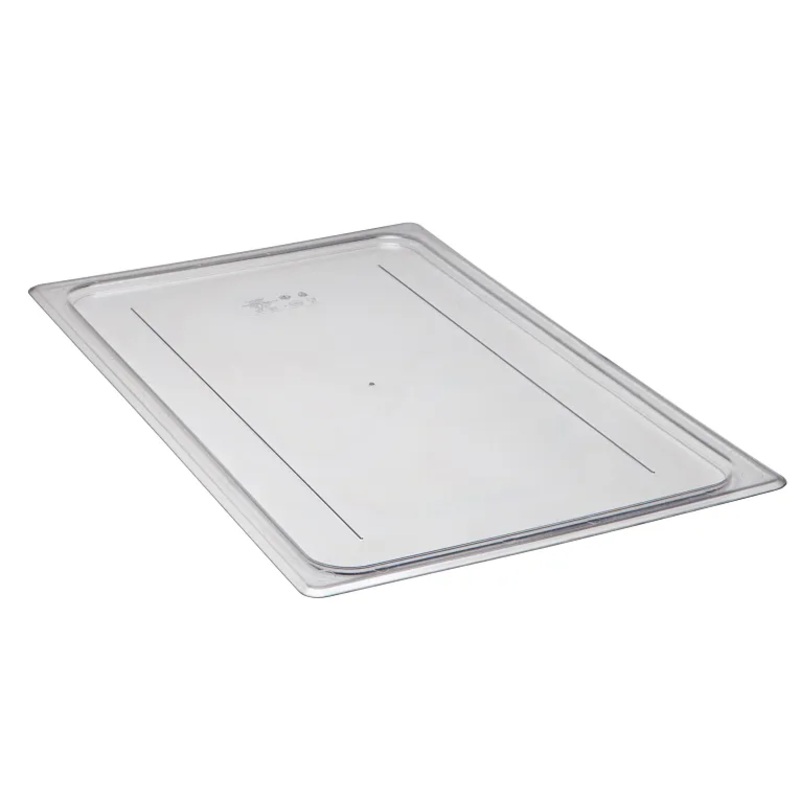 Cambro Flat Insert Lid, 1/2 Size, Clear 20CWC135