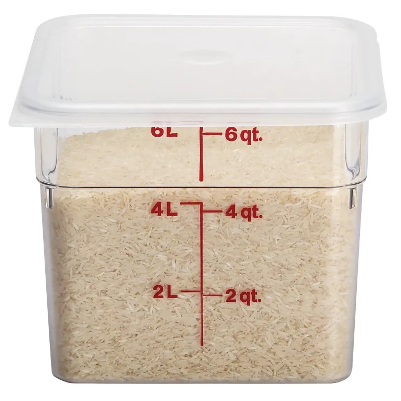 Cambro Lid Square 2/4 Qt SFC2SCPP190