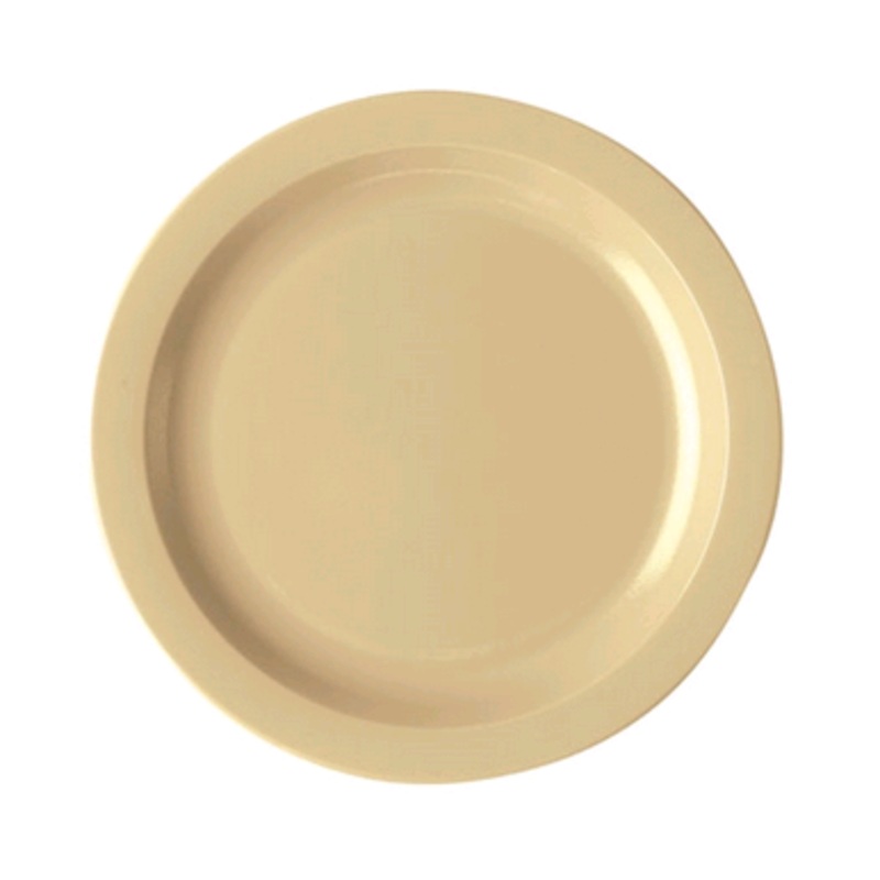 Cambro, Plate, Beige, 9", 9CWNR133