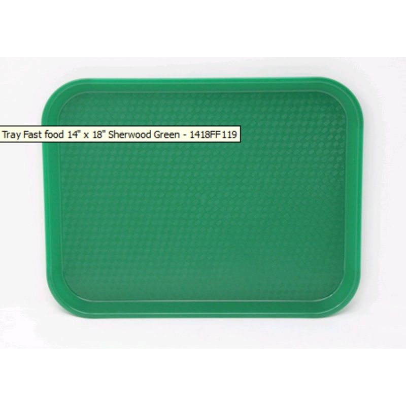 Cambro Tray, Green, 14 x 18" 1418FF119