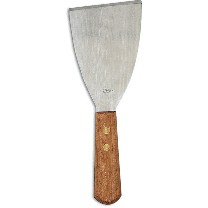 Browne Grill Scraper with Hardwood Handle 8" 574313 - 819383