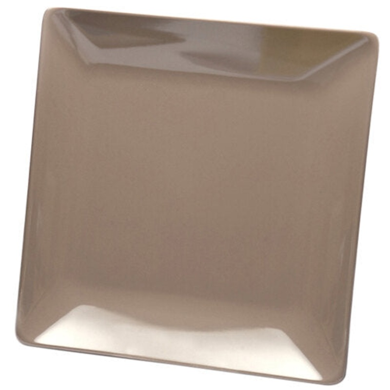 Elite Plate, Squared Mushroom, 7", Melamine, D77SQ-MR