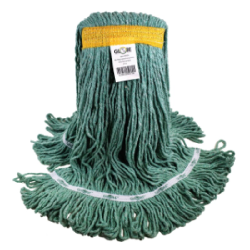 Globe Mop Head, 24 oz, Green 3092G - 811683