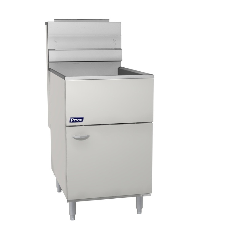 Pitco Economy Fryer 65lbs Natural Gas 1/1EA - 65C+S N/G