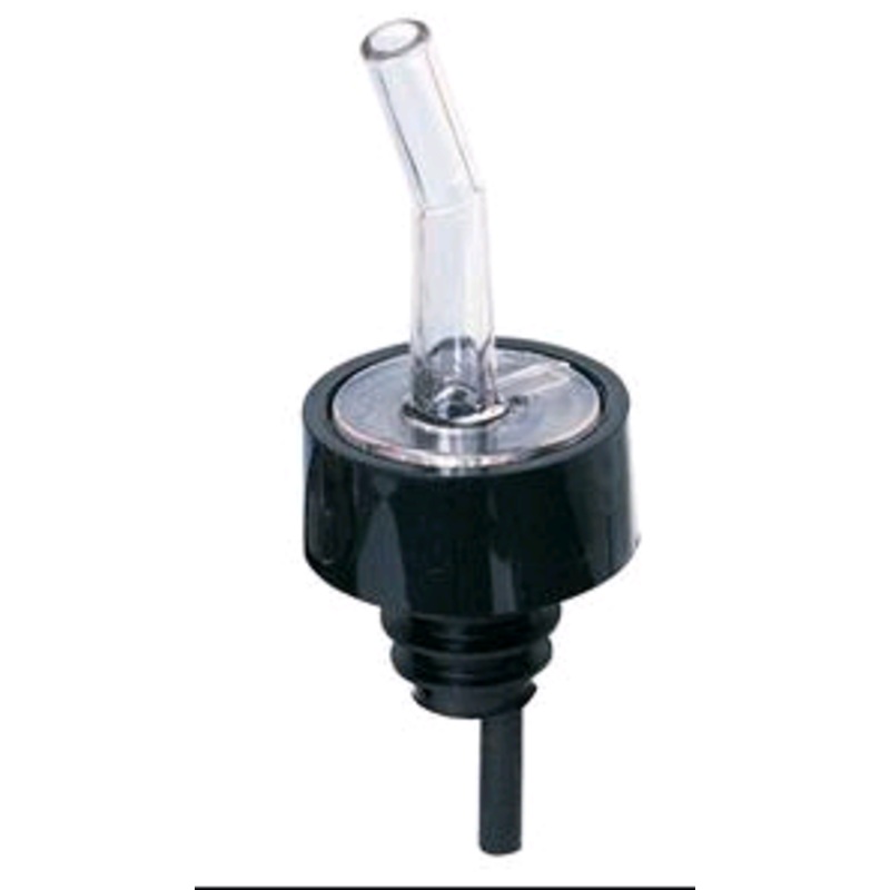 Spill-Stop MFG Whiskey Gate Pourer Black 320-01
