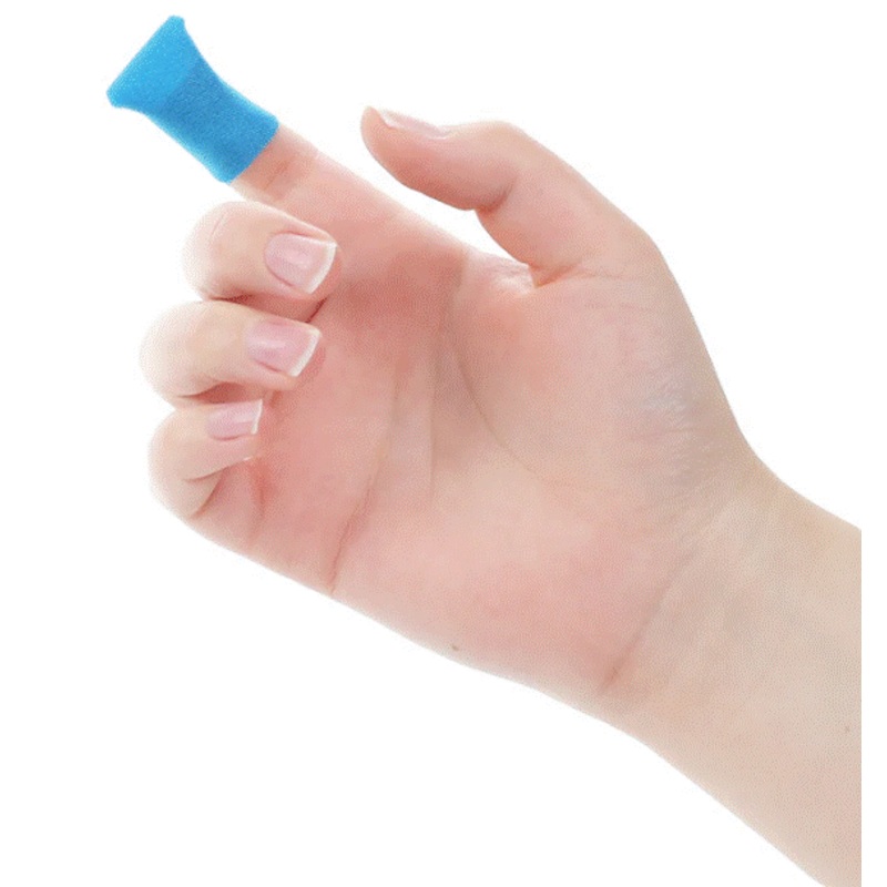 Thermor Blue Metal Detectable Fingertip Bandages(Pack of 50) FA104 - 814923