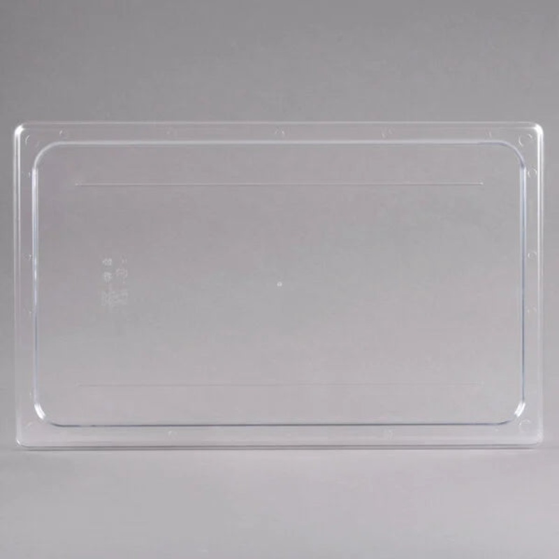 Cambro Lid, Full Size, Flat, Clear, 10CWC135