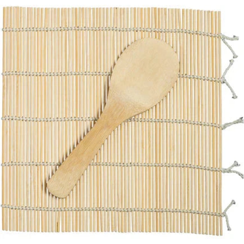 Joyce Chen - Sushi Making Kit with Sushi Roller, Set of 2-Piece - J33-0022