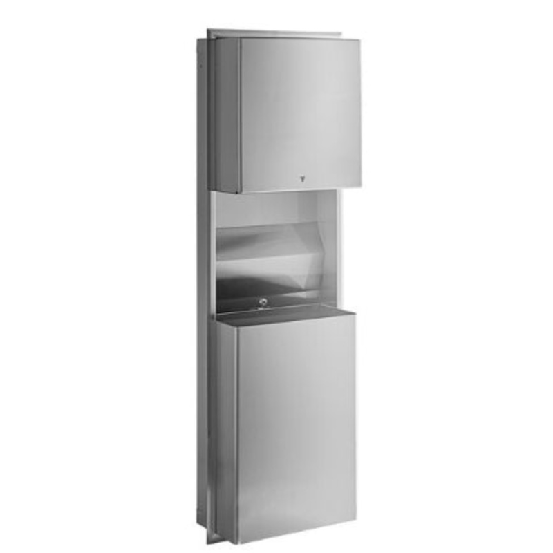 Bobric Recessed Paper Towel Dispenser, 1/1EA, B-3974