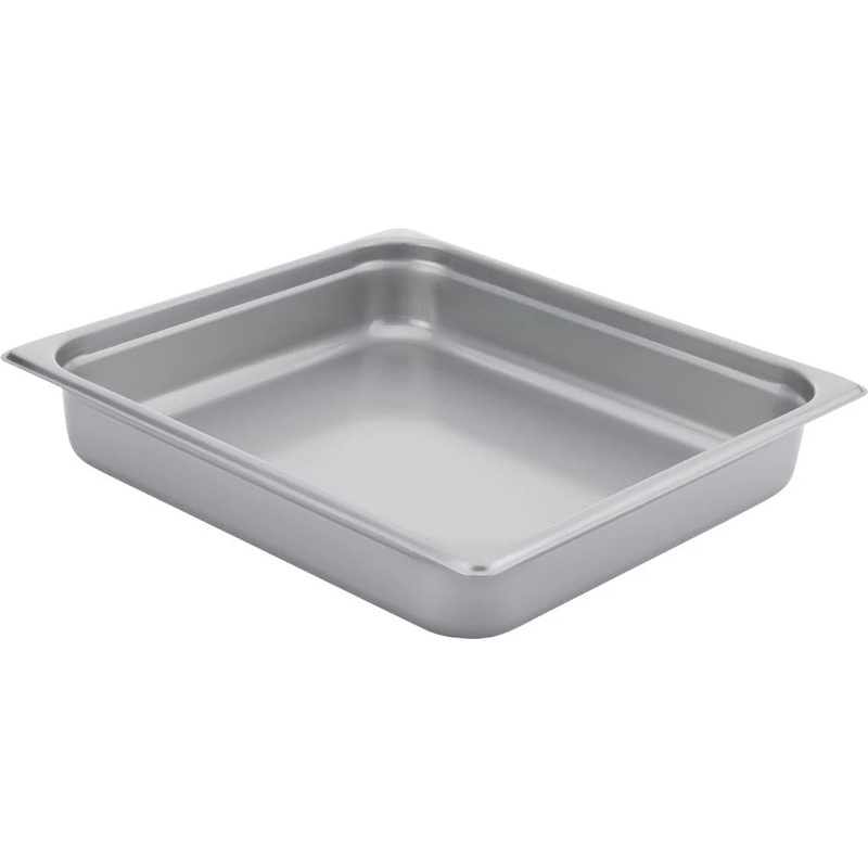 Browne Insert Pan, 2/3 Size 2.5" Deep, S/S 22232