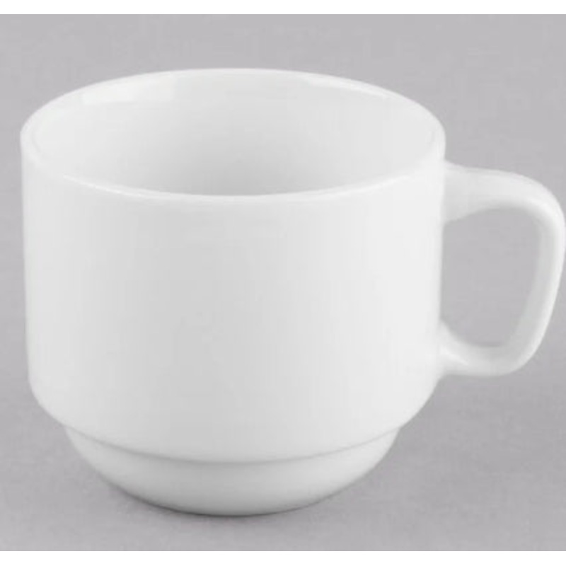 Libbey Porcelain Stackable Maui Cups 7oz, 36/CA, 840-116-101