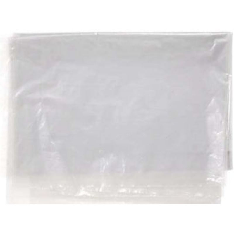 Polykar Clear Strong 1mil Garbage Bags, 250/CA, 2636FC