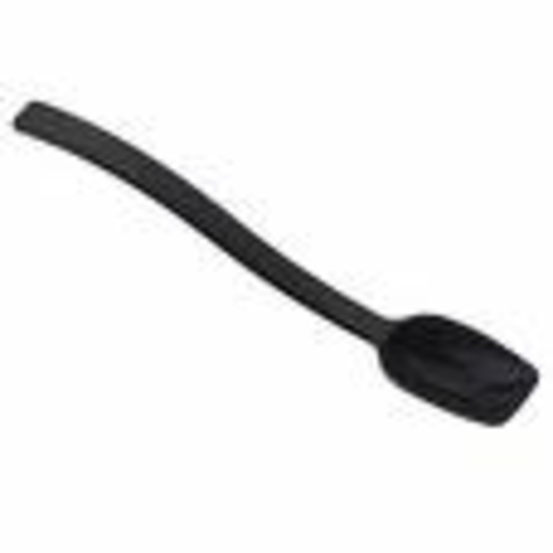 0.75 oz. Black Camwear Solid Salad Bar / Buffet Spoon