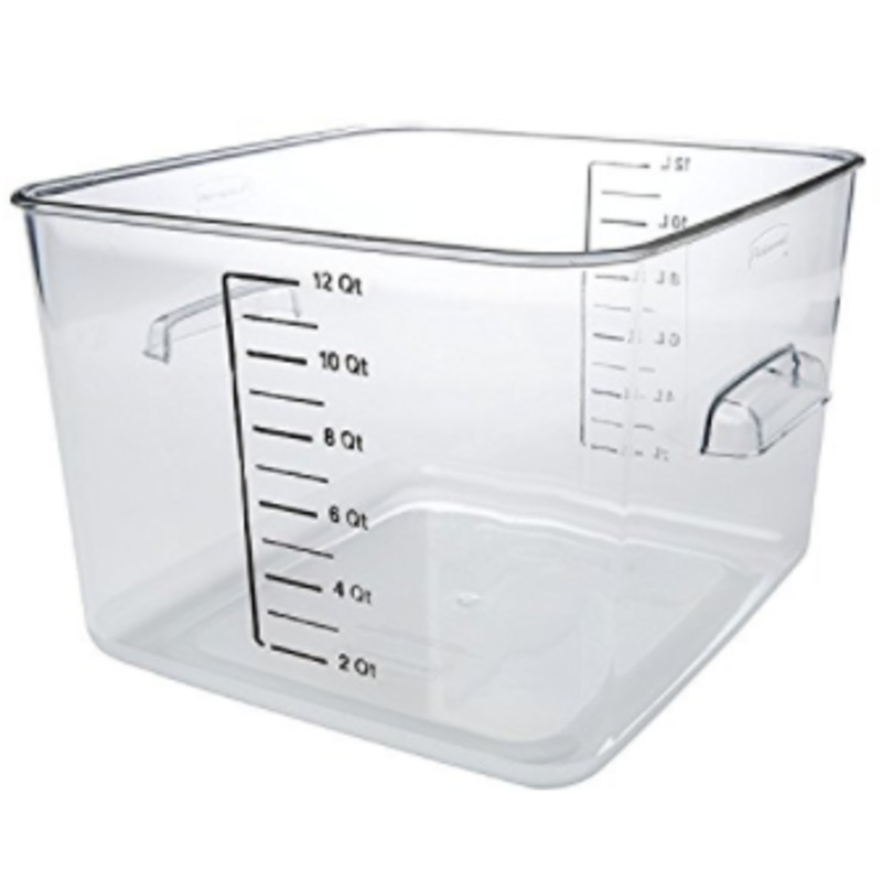 12 Qt CARB-X Square Food Containers