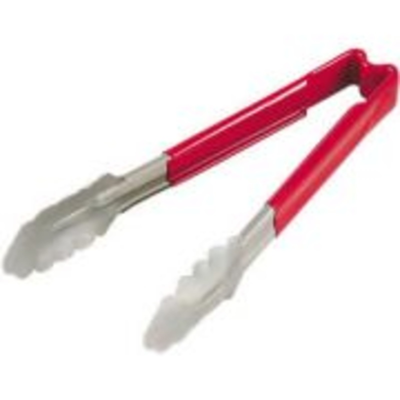 9.5" Red KOOL-TOUCH Color-coded Tongs