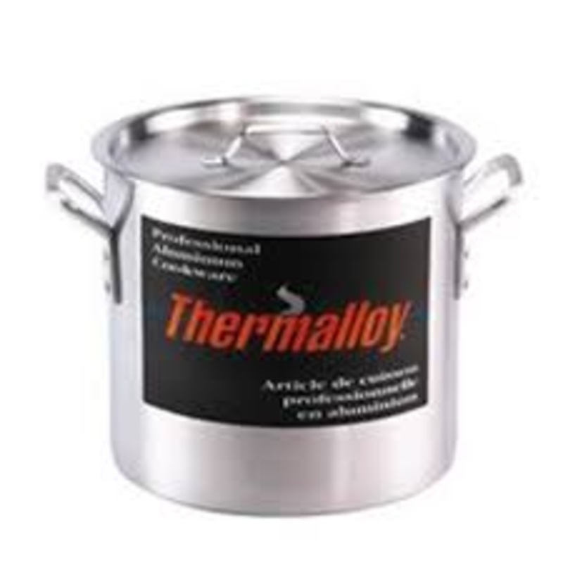 Browne 5813112 Thermalloy - 12QT Aluminum Stock Pot - 5813112