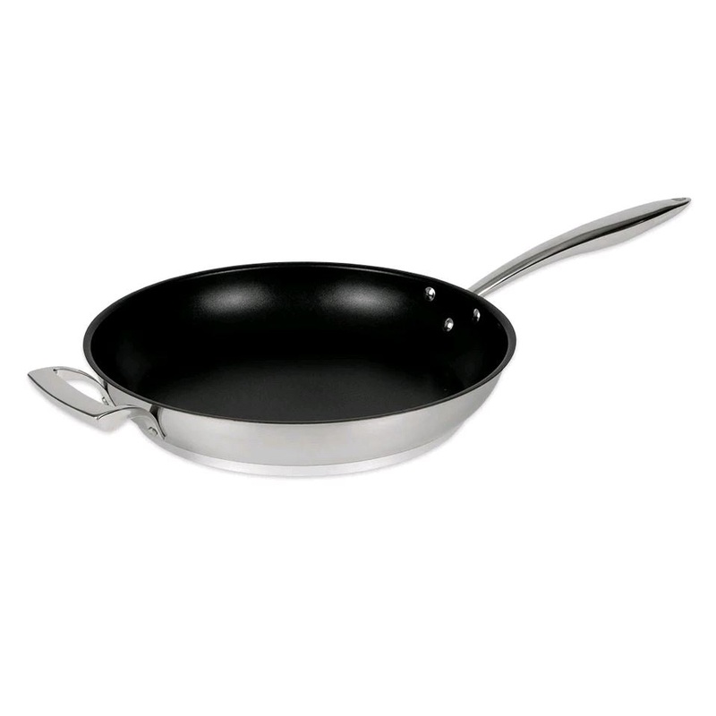 Browne Thermalloy 12" Stainless Steel Non-Stick Frying Pan 5724062