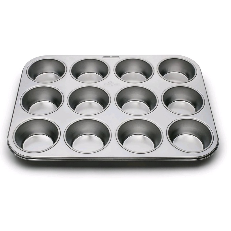 Fox Run 12 Cup S/S Muffin Pan 4868
