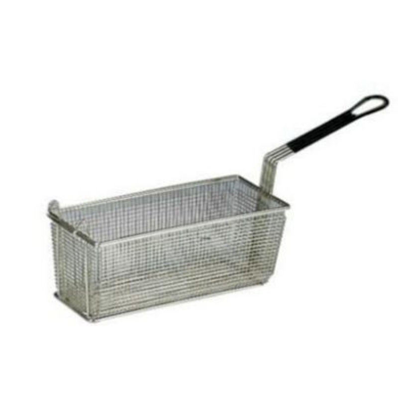 Fryer Basket w/ Coated Handle & Front Hook