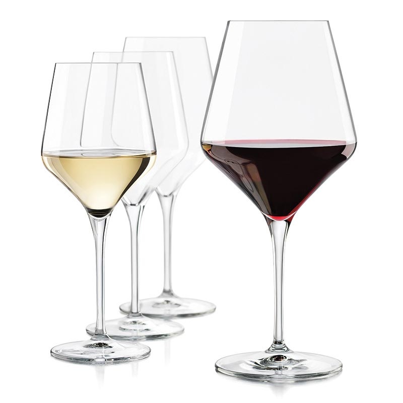 Libbey 9322 13oz Prism Wine Glass 12pack