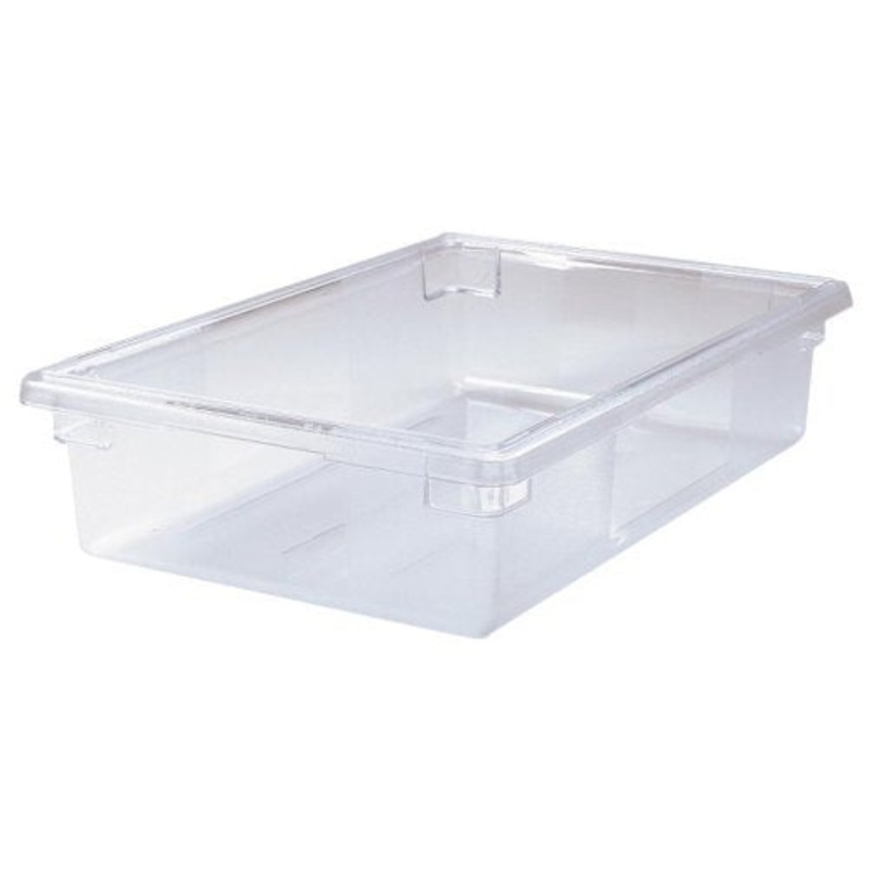 Rubbermaid Food/Tote Box 8.5 Gal 26" X 18" X 6" Clear FG330800CLR