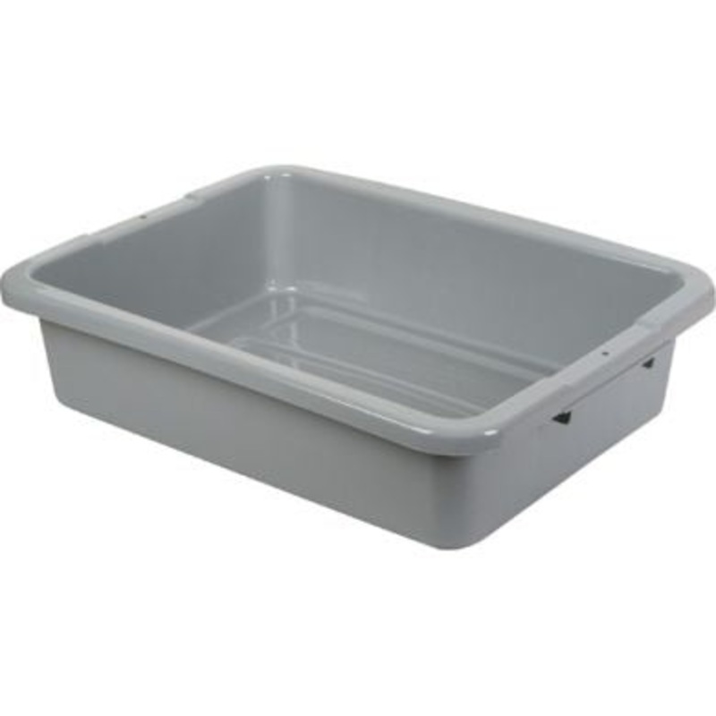20x15x5 inch Gray Bus Bin