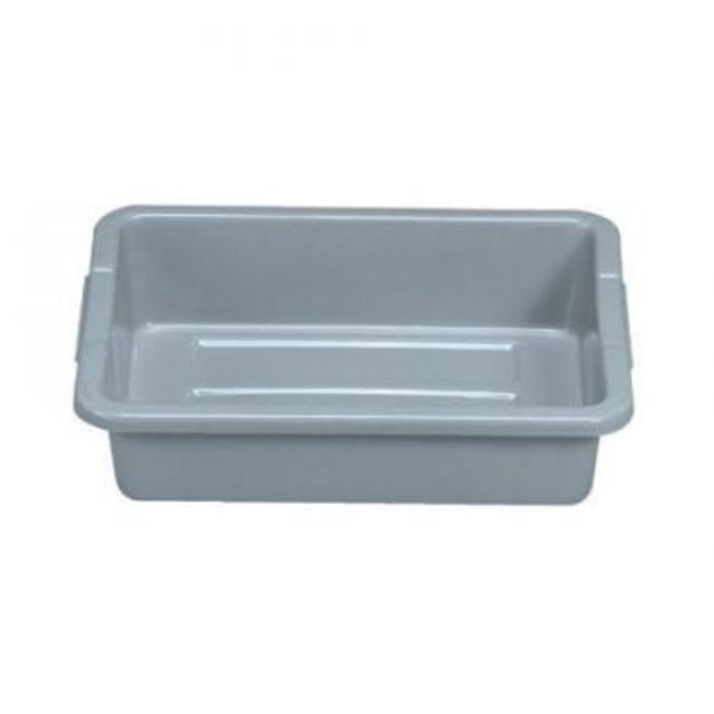 21-1/2x17-1/8x7 inch Gray Bus Bin