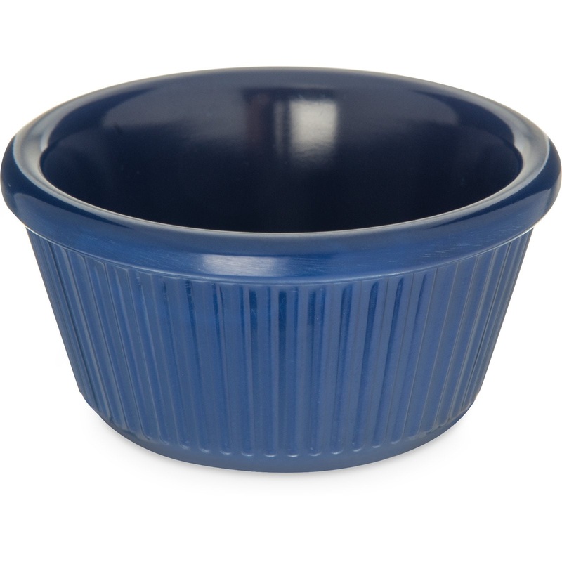 3 oz Blue Melamine Ramekin