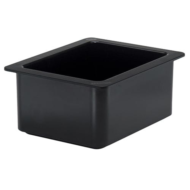 Cambro 1/2 Size 6" Deep Black Coldfest Food Pan 26CF